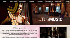 Desktop Screenshot of lotusmusic.nl